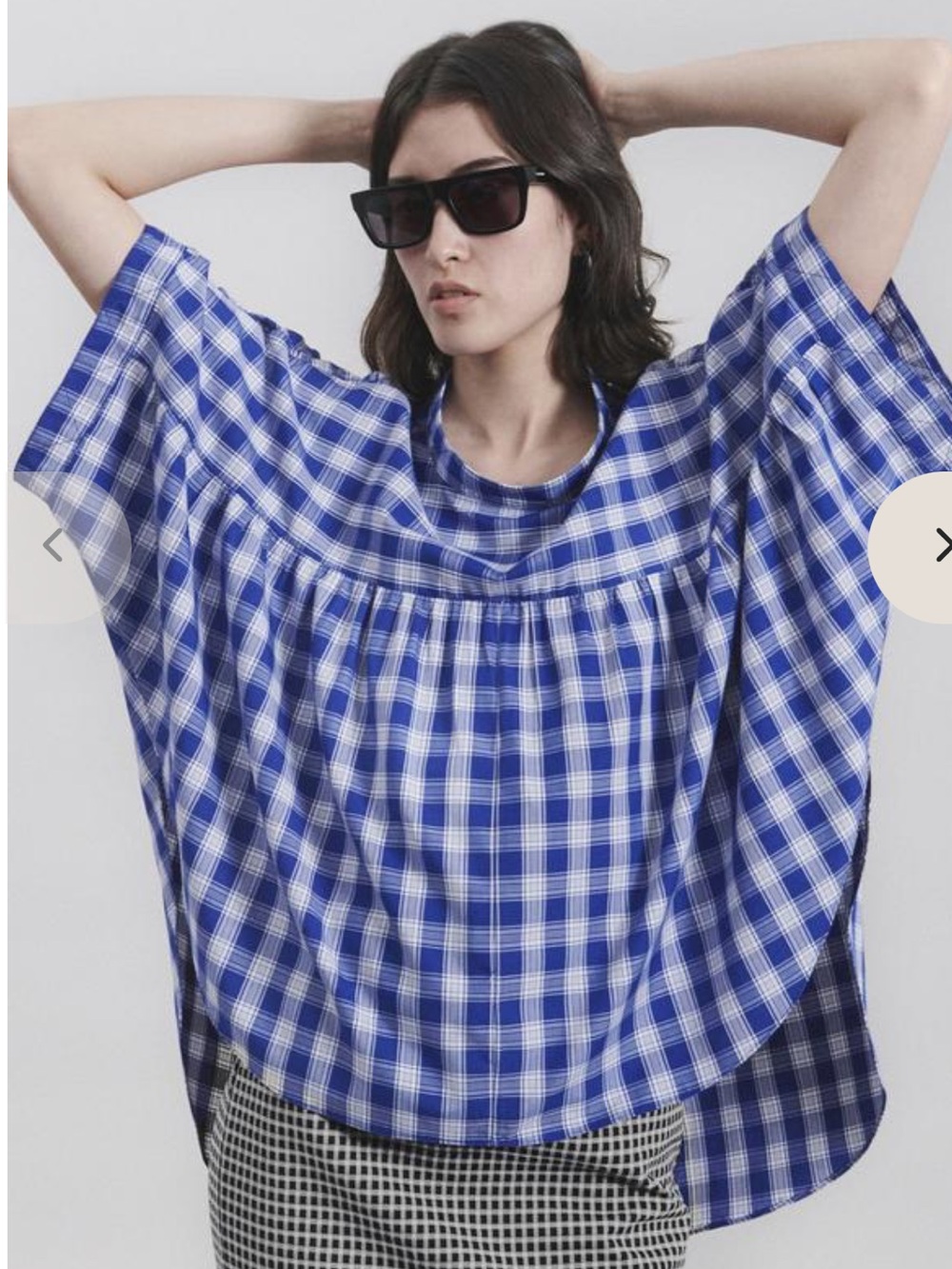 Rachel Comey oversized blush top. Size 0, but fits small to medium.